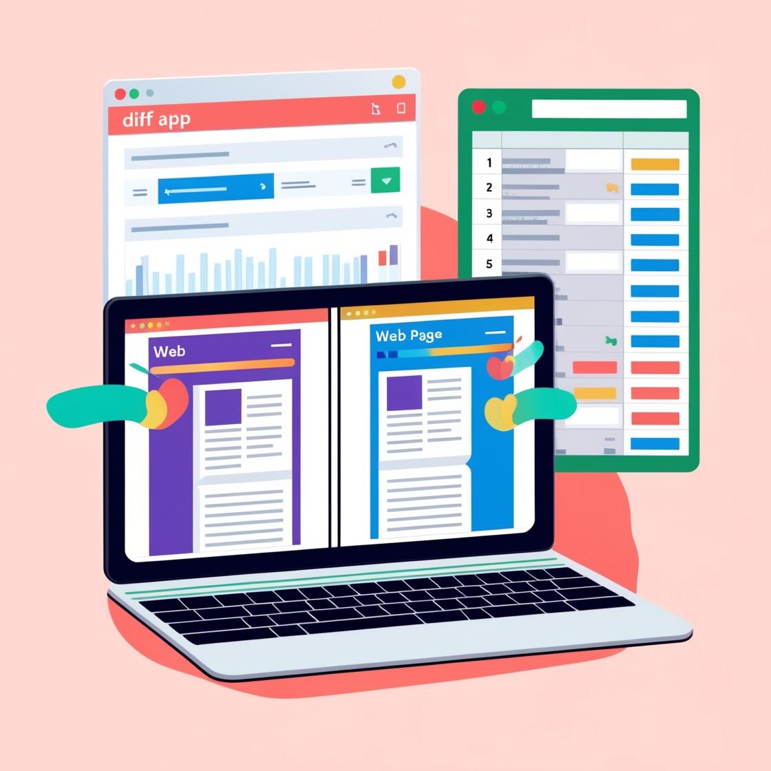 【メンテナンス】WEBサイトの状況チェック・比較ツール　★チガウン